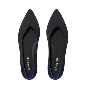Rothy’s The Point 2 in Black Size 9.5 Washable Career
